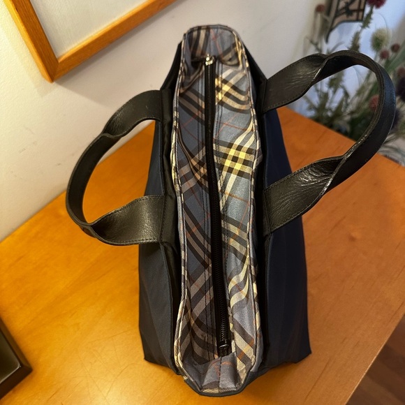 Burberry Blue Label Navy Blue Small Tote. EUC. - Picture 3 of 6